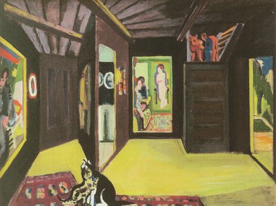Mountain Studio by Ernst Ludwig Kirchner